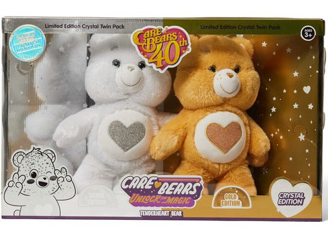 Care Bears Unlock the Magic Crystal Twin Pack Limited Edition Tenderheart