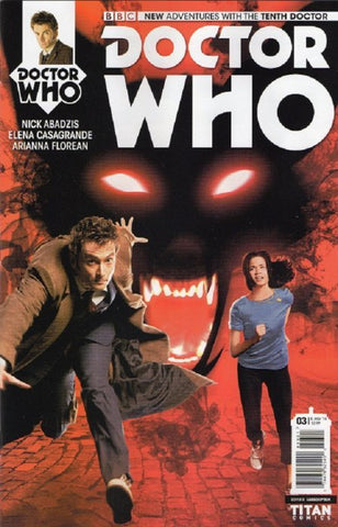 Doctor Who: The 10th Doctor #03b (2014) Variant Cover