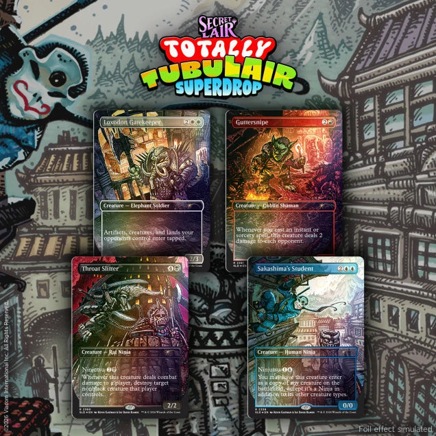 Magic the Gathering - Secret Lair - Featuring: Kevin Eastman (Colors) (Foil Edition)