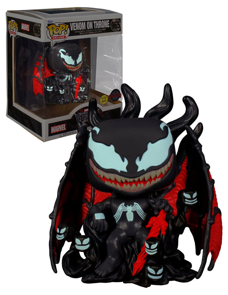 Venom on Throne (Glow in the Dark) Special Edition - Funko Pop! Venom (965)