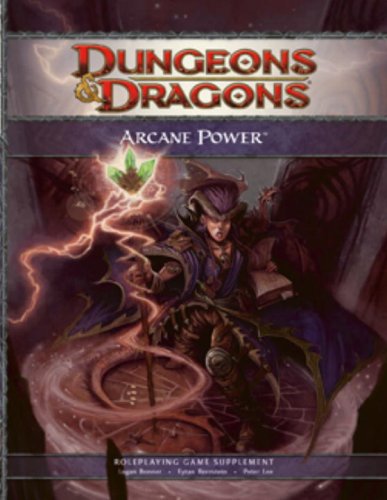 Dungeons and Dragons Arcane Power- Options for Bards, Sorcerers, Swordmages, Warlocks, and Wizards (preowned)