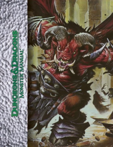 Dungeons and Dragons Deluxe Monster Manual 4th Edition