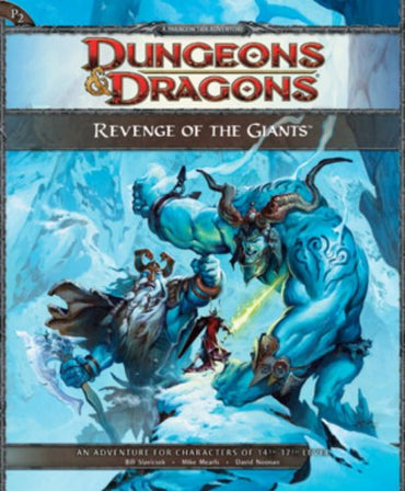 Dungeons and Dragons Revenge of the Giants (preowned)