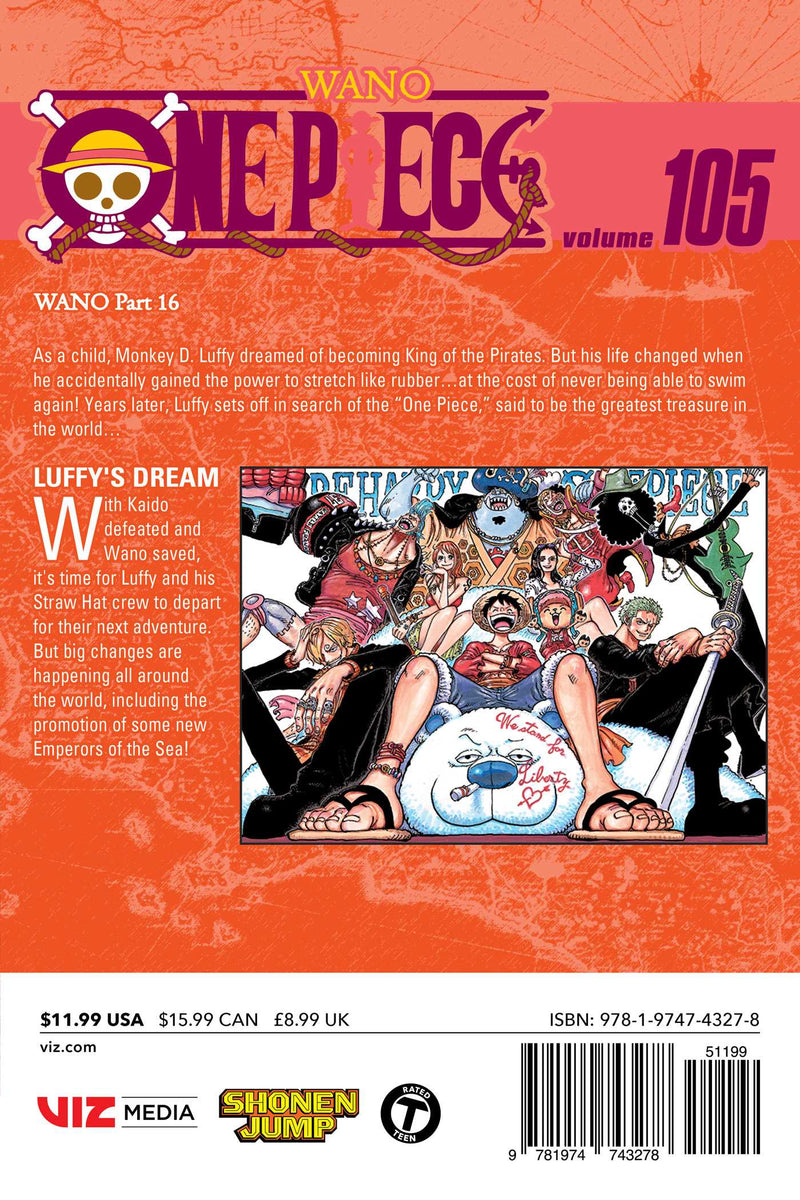 One Piece, Volume 105