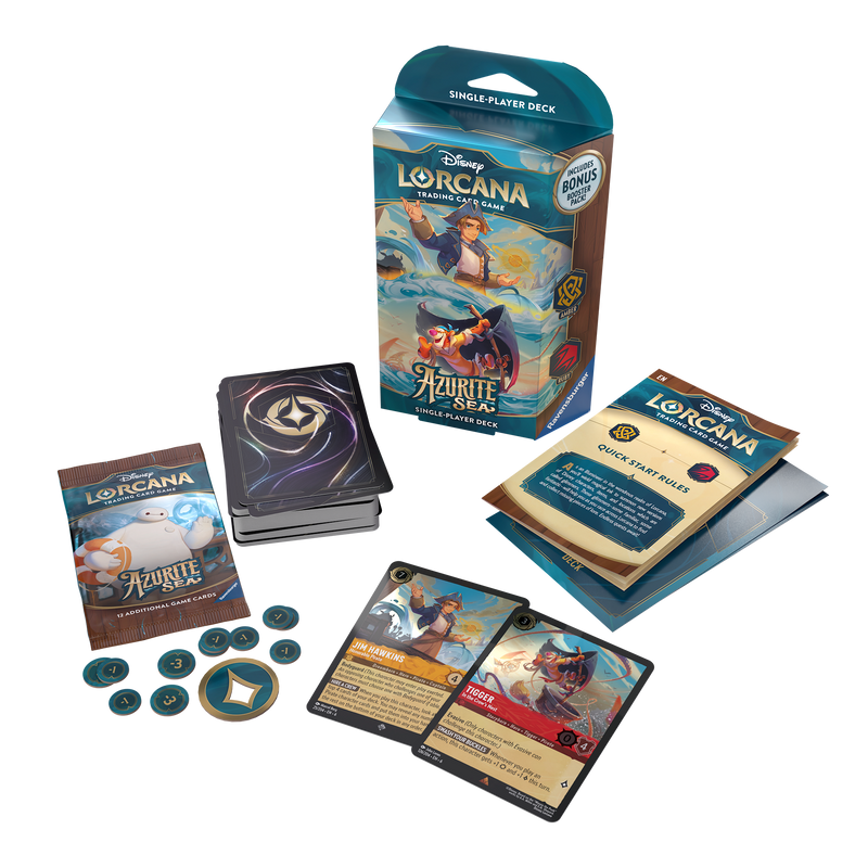 Disney Lorcana TCG - Azurite Sea - Starter Deck