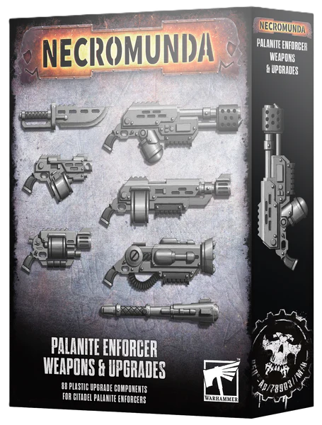 Necromunda: Enforcer Weapons & Upgrades