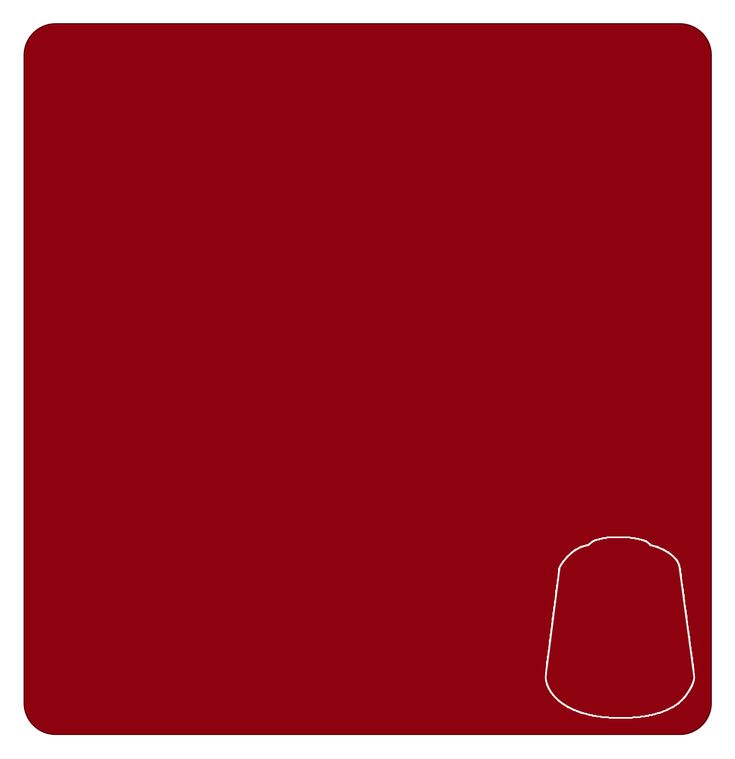 CITADEL PAINT BASE: Mephiston Red (12ml)
