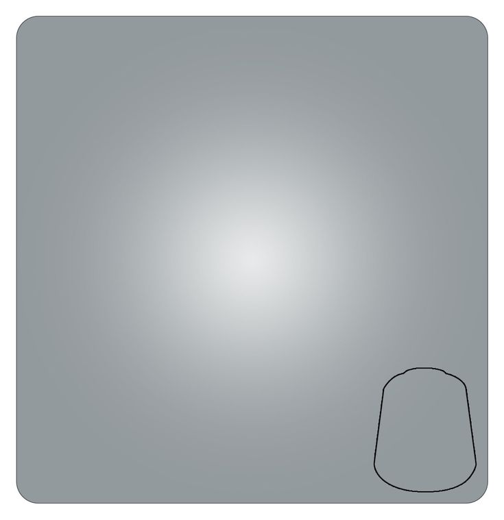 CITADEL PAINT BASE: Iron Hands Steel (12ml)