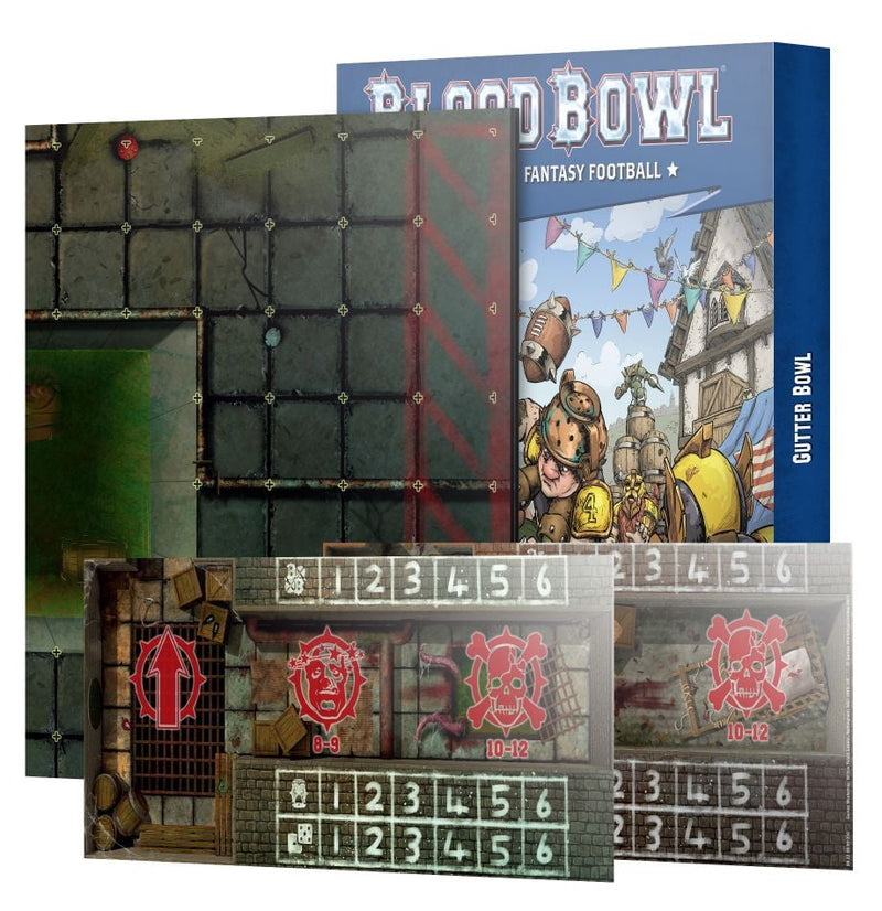 Blood Bowl: Gutterbowl Pitch & Rules