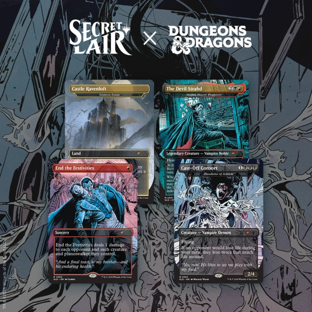 Magic the Gathering - Secret Lair x Dungeon's & Dragon's - Strahd's Descent