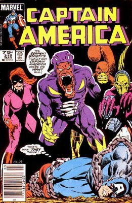 Captain America #315 (1986) Vol. 1