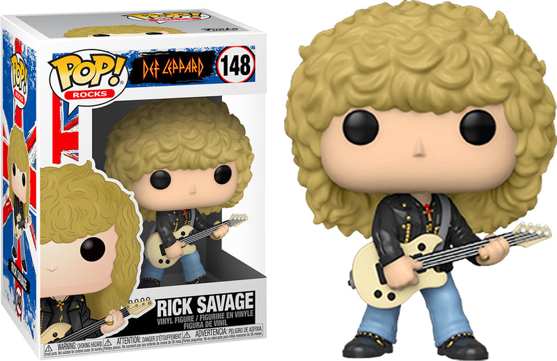 Rick Savage - Funko Pop! Vinyl - Def Leppard (148)