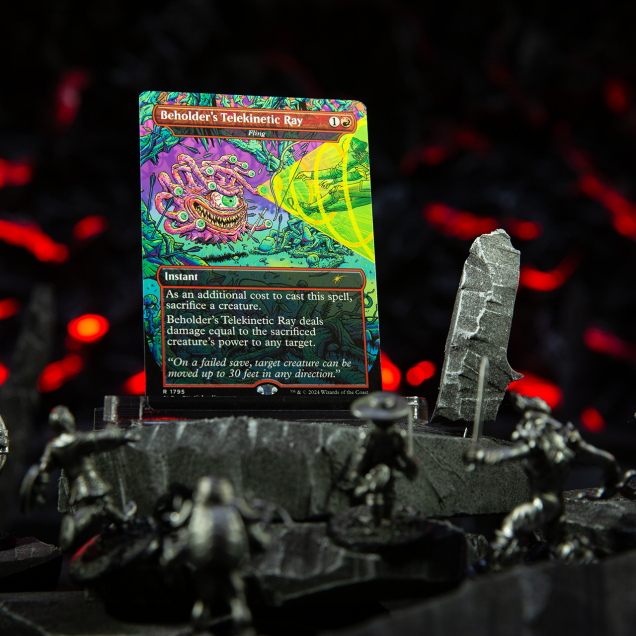 Magic the Gathering - Secret Lair - Death is in the Eyes of the Beholder II - Rainbow Foil Edition