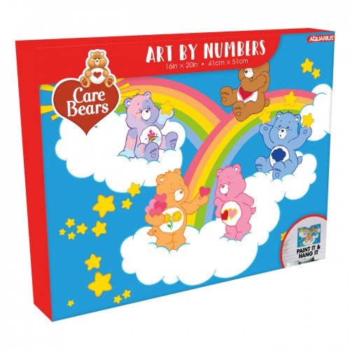 Care Bears Clouds Art by Numbers