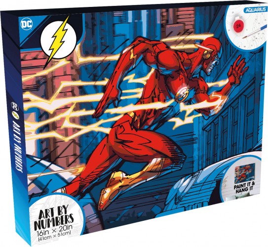 DC Comics - The Flash Art By Numbers