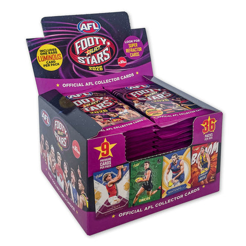 AFL Footy Stars 2026 Box