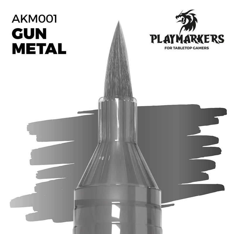 AK Interactive - Playmarkers - Gun Metal - Acrylic Paint Marker