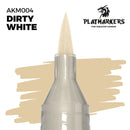 AK Interactive - Playmarkers - Dirty White - Acrylic Paint Marker