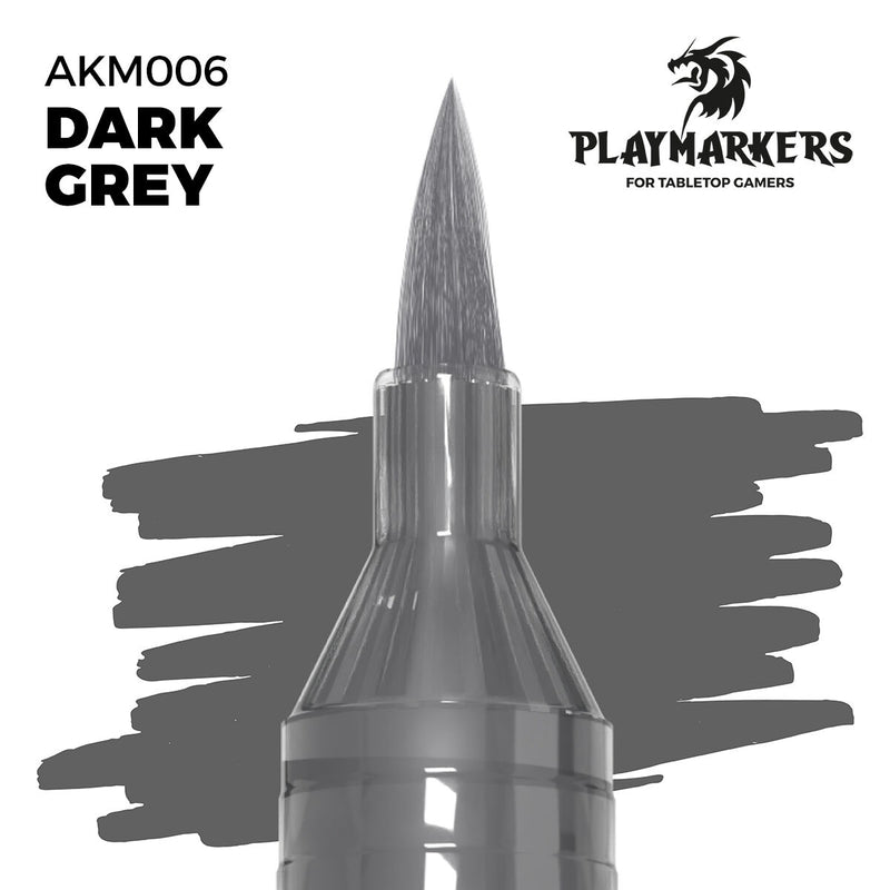 AK Interactive - Playmarkers - Dark Grey - Acrylic Paint Marker