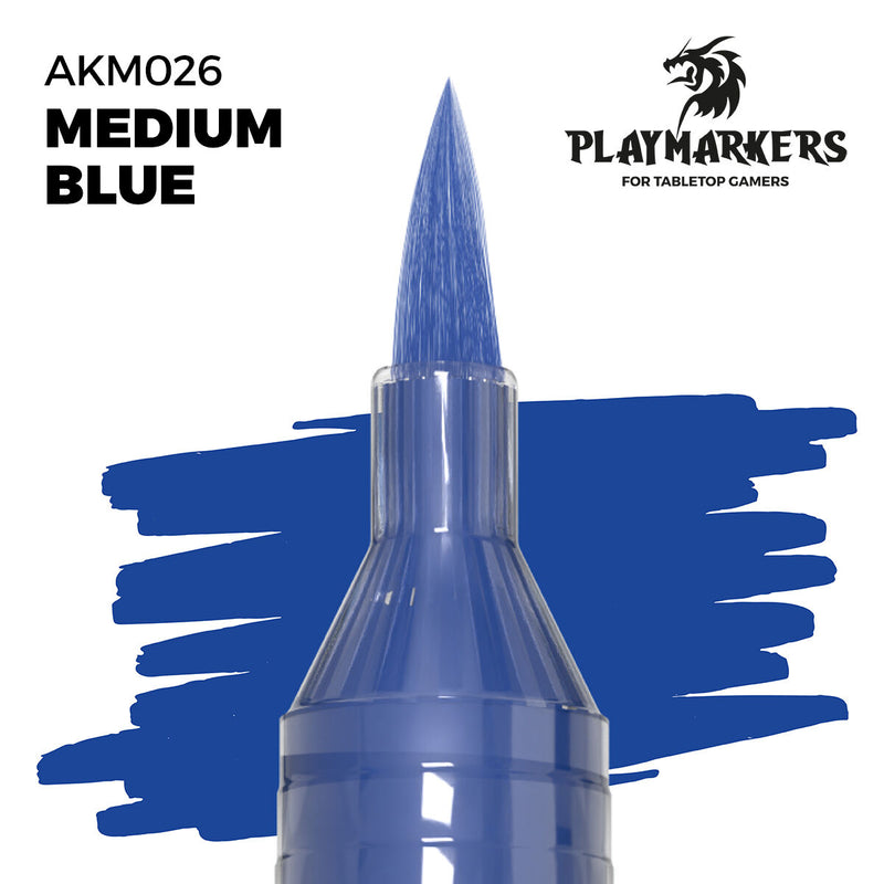 AK Interactive - Playmarkers - Medium Blue - Acrylic Paint Marker