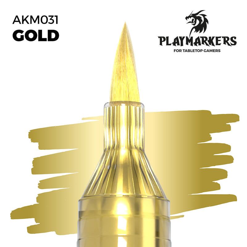 AK Interactive - Playmarkers - Gold - Acrylic Paint Marker