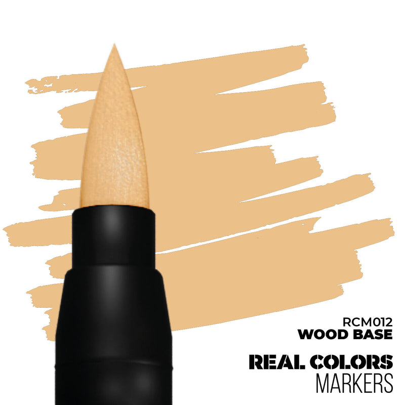 AK Interactive - Real Colors Markers - Wood Base - Acrylic Paint Marker