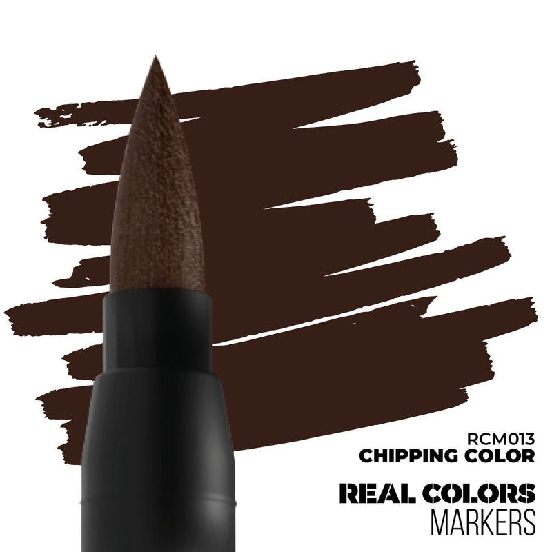 AK Interactive - Real Colors Markers - Chipping Color - Acrylic Paint Marker