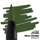AK Interactive - Real Colors Markers - RAL 6003 Olivgrun - Acrylic Paint Marker