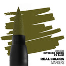 AK Interactive - Real Colors Markers - Interior Green FS 34151 - Acrylic Paint Marker