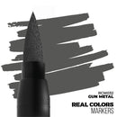 AK Interactive - Real Colors Markers - Gun Metal - Acrylic Paint Marker