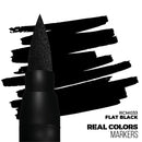 AK Interactive - Real Colors Markers - Flat Black - Acrylic Paint Marker