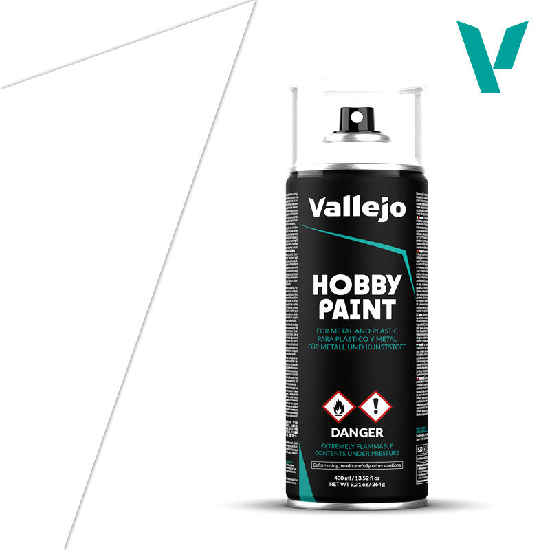 Vallejo - Aerosol Spray Primer - White 400ml