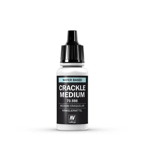 Vallejo - Auxiliaries -  Crackle Medium 17 ml - New Packaging