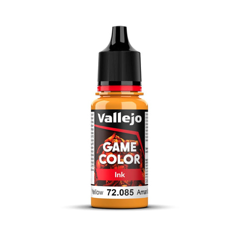 Vallejo - Game Colour - Ink - Yellow 18 ml New Formula