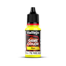 Vallejo - Game Colour - Fluorescent Yellow 18ml Acrylic Paint - New Formulation