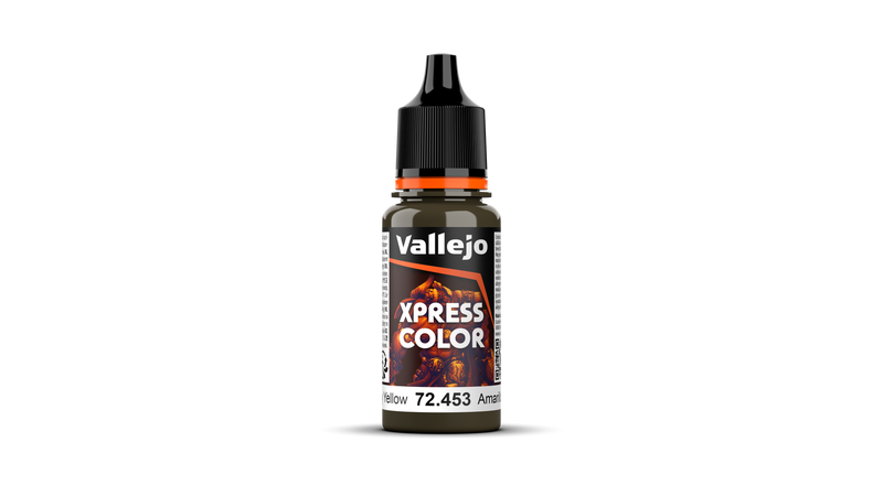 Vallejo - Game Colour Xpress Colour - Military Yellow 18 ml Acrylic Paint