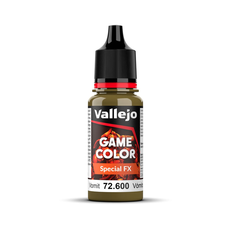 Vallejo - Game Colour - Special FX - Vomit 18ml Acrylic Paint - New Formulation