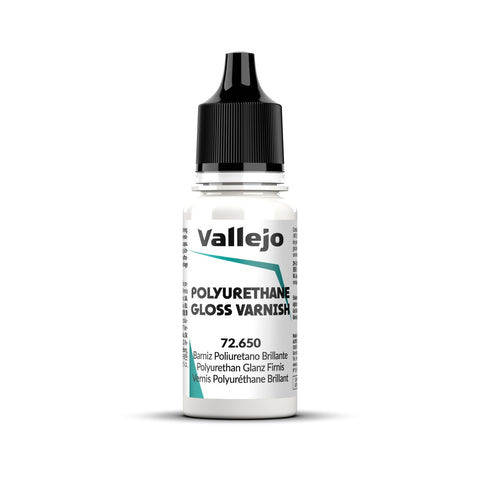 Vallejo - Game Colour - Polyurethane Gloss Varnish 18ml Acrylic Paint - New Formulation