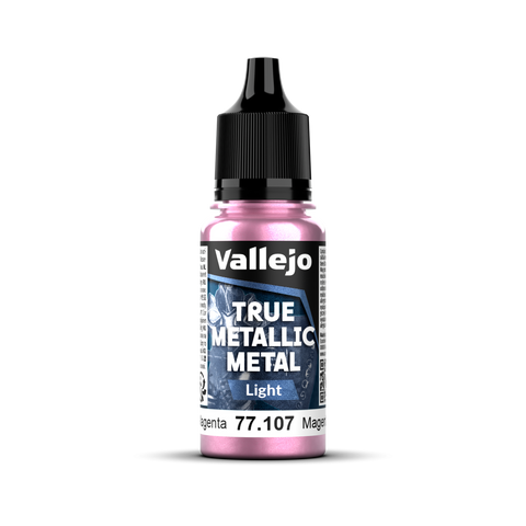 Vallejo True Metallic Metal Light Crimson Magenta 18 ml