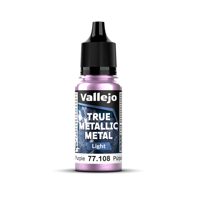 Vallejo True Metallic Metal Light Amethyst Purple 18 ml