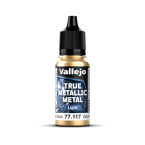 Vallejo True Metallic Metal Light Arcane Gold 18 ml