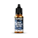 Vallejo True Metallic Metal Base Imperial Gold 18 ml