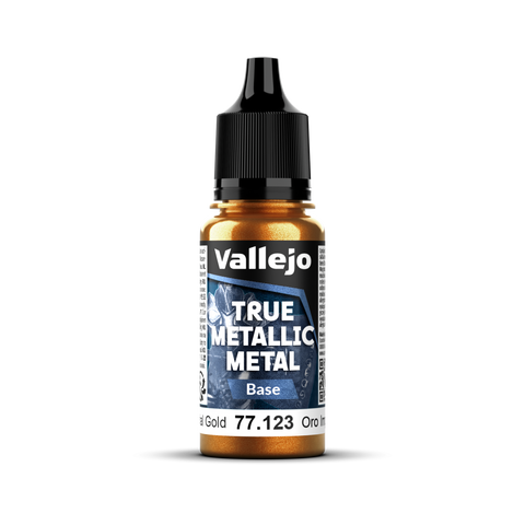 Vallejo True Metallic Metal Base Imperial Gold 18 ml