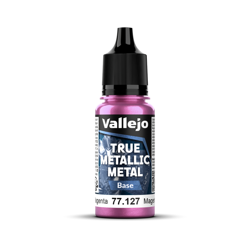 Vallejo True Metallic Metal Base Crimson Magenta 18 ml