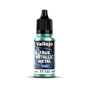 Vallejo True Metallic Metal Base Beetle Green 18 ml