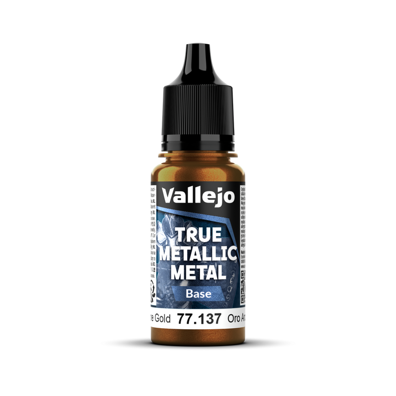 Vallejo True Metallic Metal Base Arcane Gold 18 ml