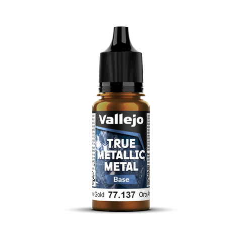 Vallejo True Metallic Metal Base Arcane Gold 18 ml