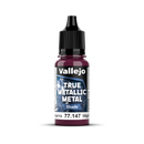 Vallejo True Metallic Metal Shade Crimson Magenta 18 ml