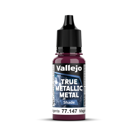 Vallejo True Metallic Metal Shade Crimson Magenta 18 ml