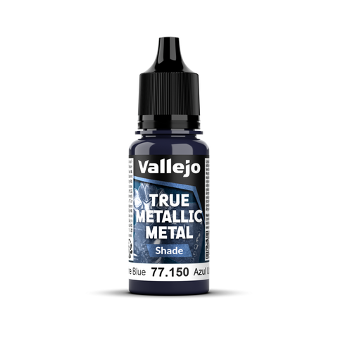 Vallejo True Metallic Metal Shade Ultramarine Blue 18 ml